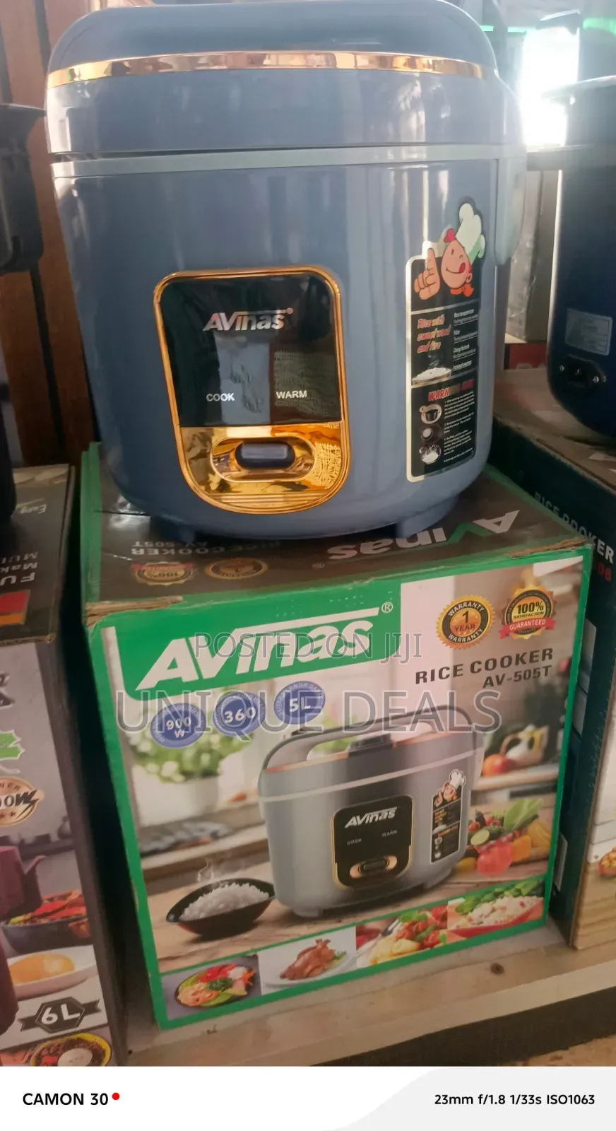 5-Liter Electric Rice Cooker