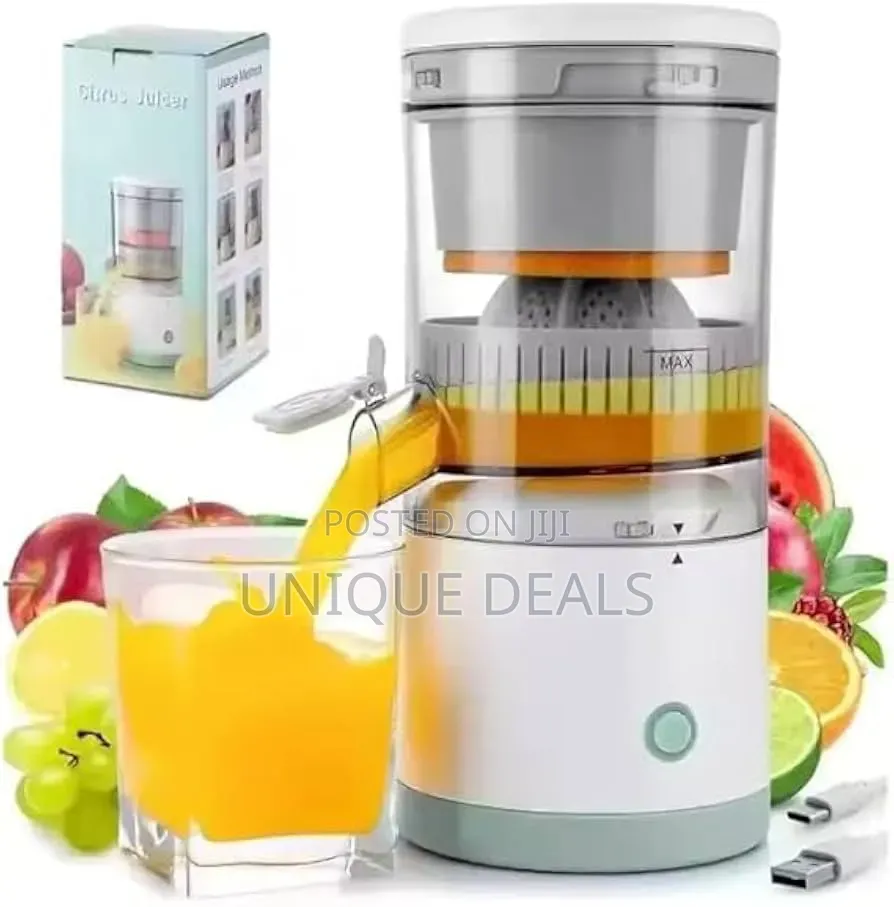 Electric Citrus Juicer, Portable Orange Squeezer