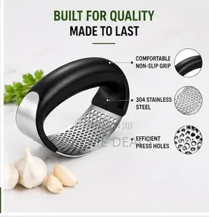 Stainless Steel Garlic Press Crusher,gringer Mincer