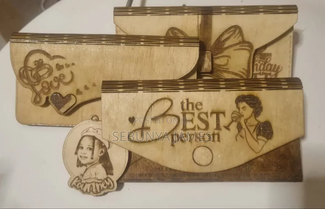 Plywood Cash Gift Envelopes
