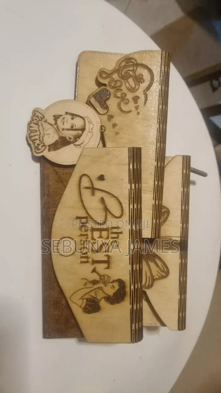 Plywood Cash Gift Envelopes