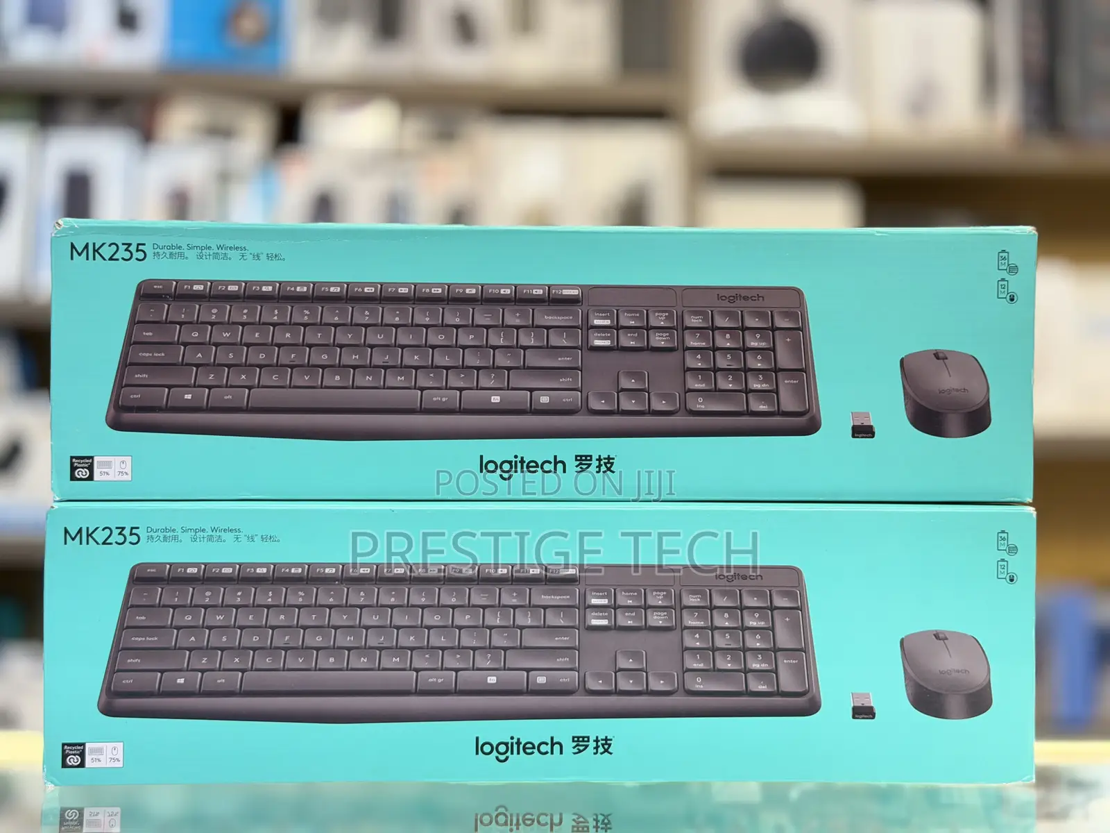 Logitech MK235 Wireless Keyboard and Mouse Combo