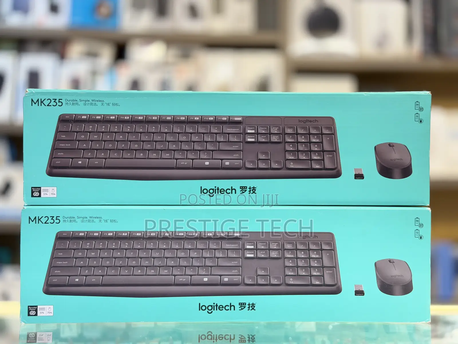 Logitech MK235 Wireless Keyboard and Mouse Combo