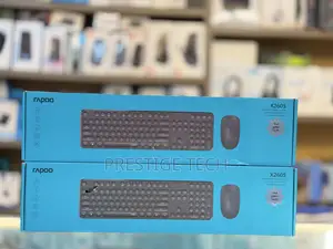 Rapoo X260S Wireless Optical Mouse Keyboard, 2.4G, 1000DPI