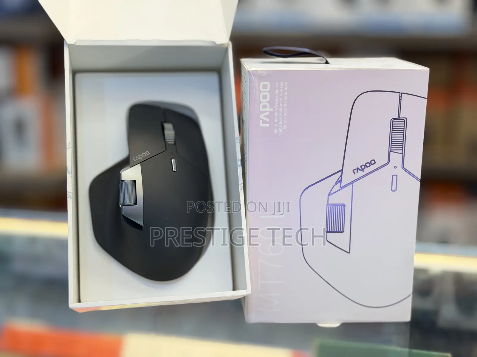 Rapoo MT760L Multi Device Wireless Mouse, 11 Programmable Buttons