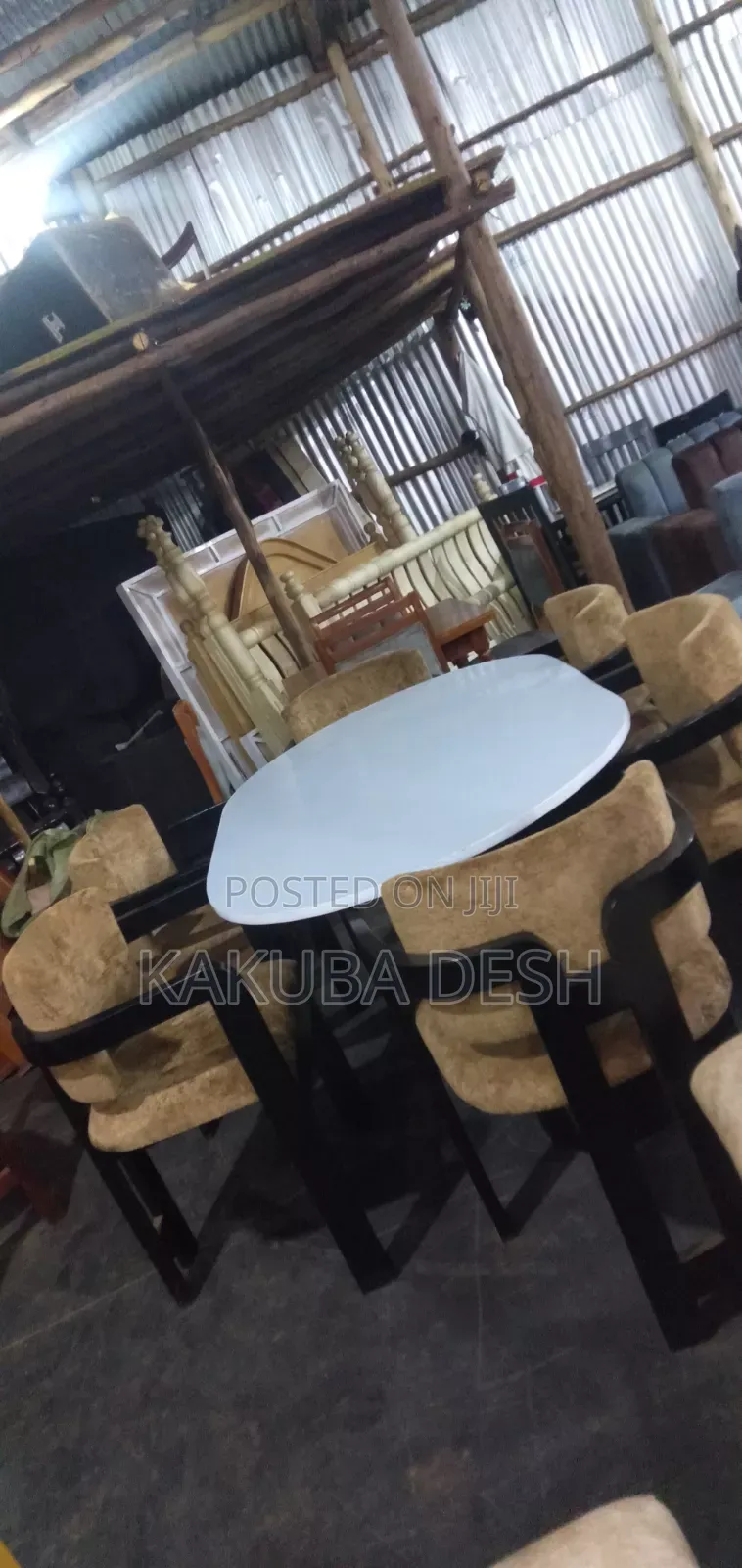 Six Seater Dinning ,Two Stands With One Top