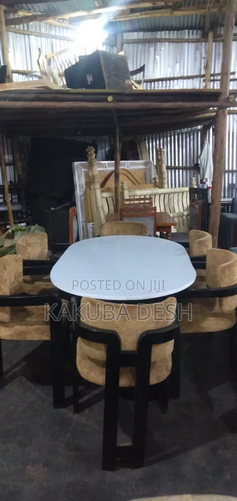 Six Seater Dinning ,Two Stands With One Top