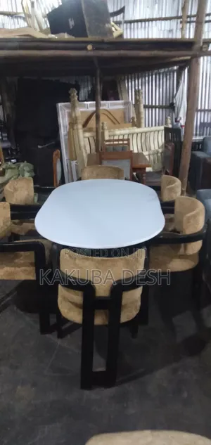Six Seater Dinning ,Two Stands With One Top