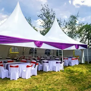 High-Peak Multi-Pagoda Event Marquee
