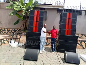 Line Array Sound System Hire Uganda | Professional Concert Event