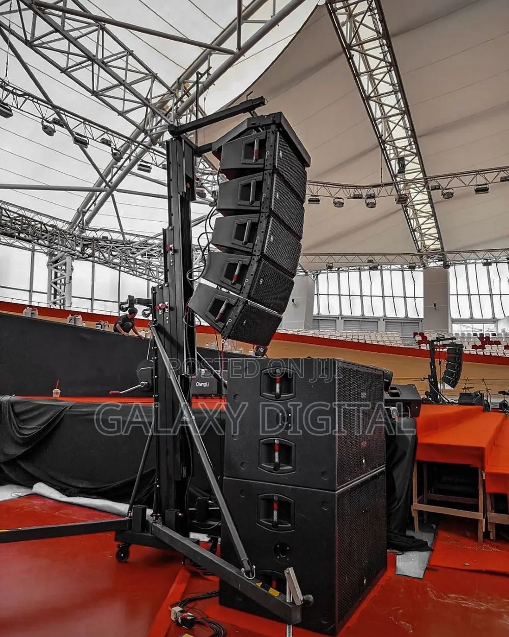 Line Array Sound System Hire Uganda | Professional Concert Event