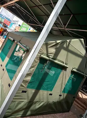 Heavy-Duty Canvas Cabin Tent