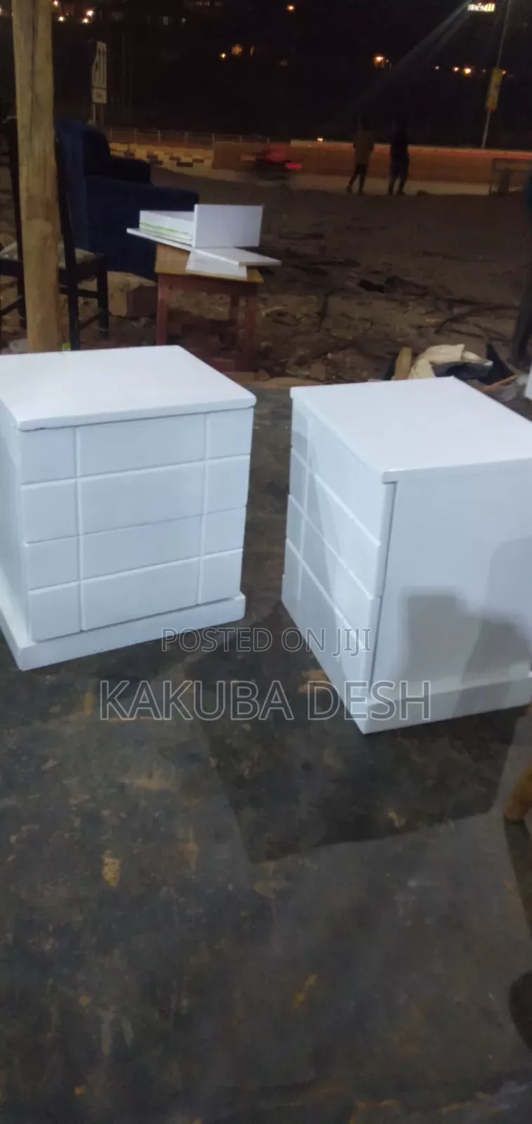 Bedsides in White