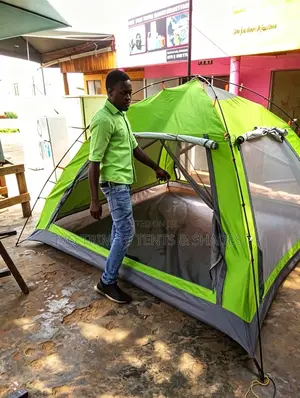 Fast-Pitch Dome Camping Tent