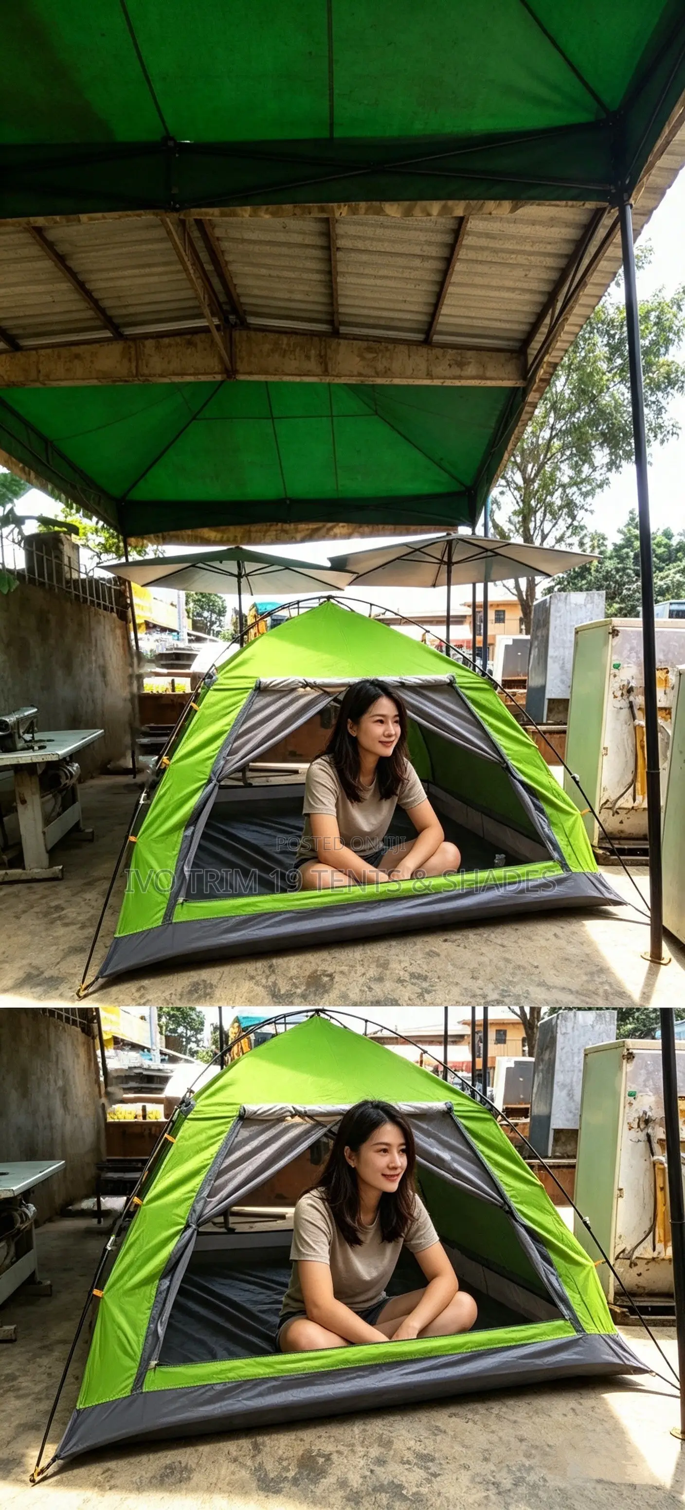 Fast-Pitch Dome Camping Tent