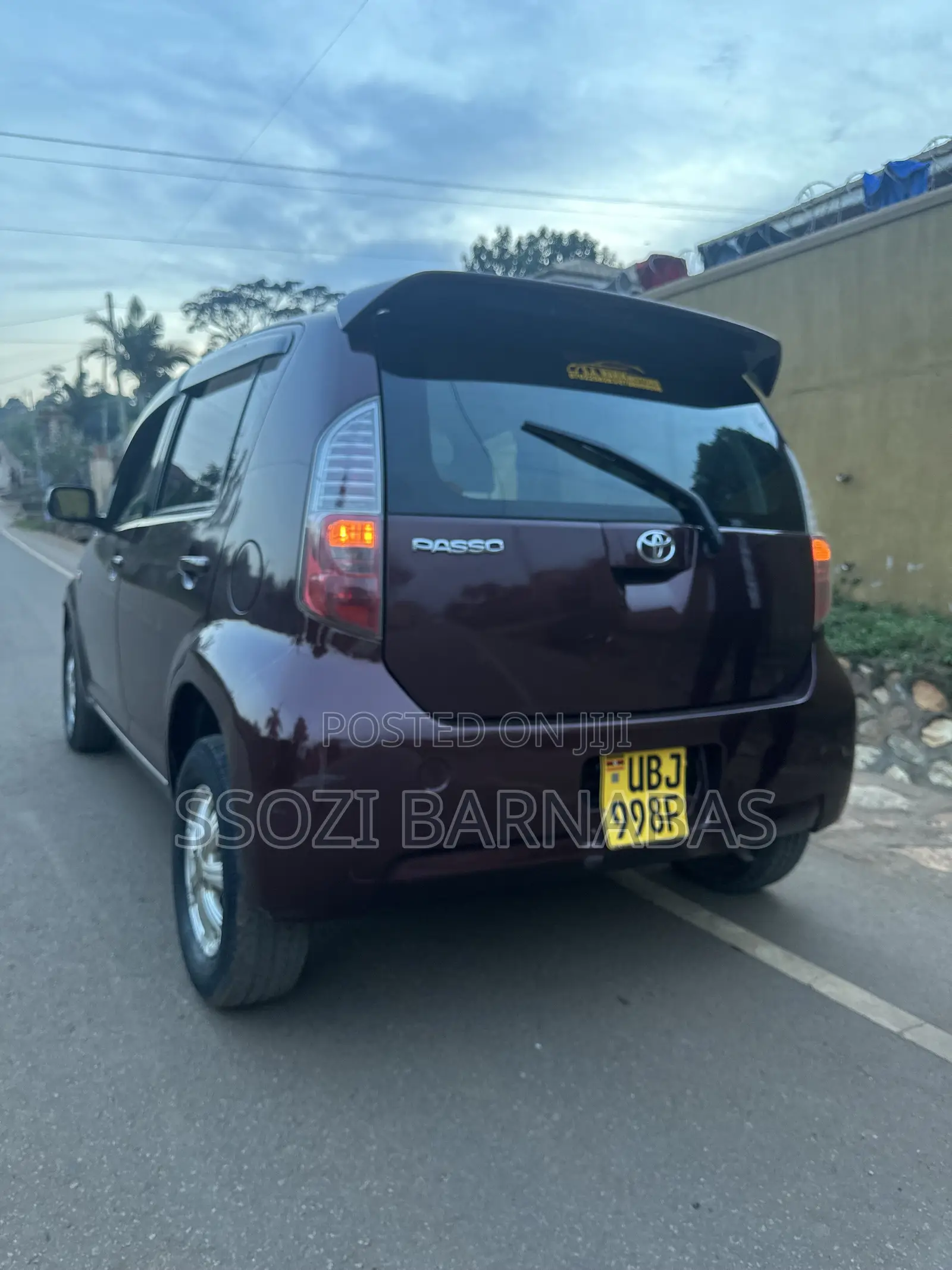 Toyota Passo 2007 Maroon