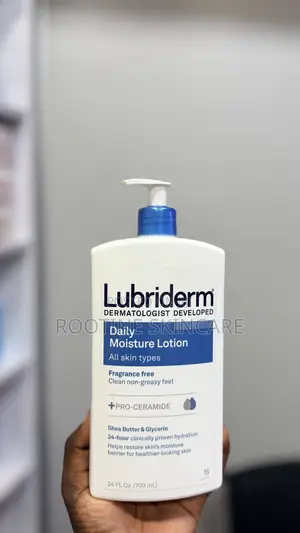 Lubriderm Daily Moisture Shea Butter and Glycerin Lotion for Dry Skin