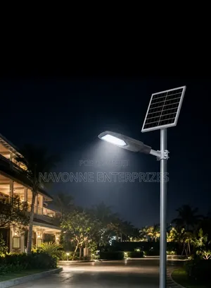 Heavy-Duty 200W Outdoor Solar Street Roadway Security Lamp