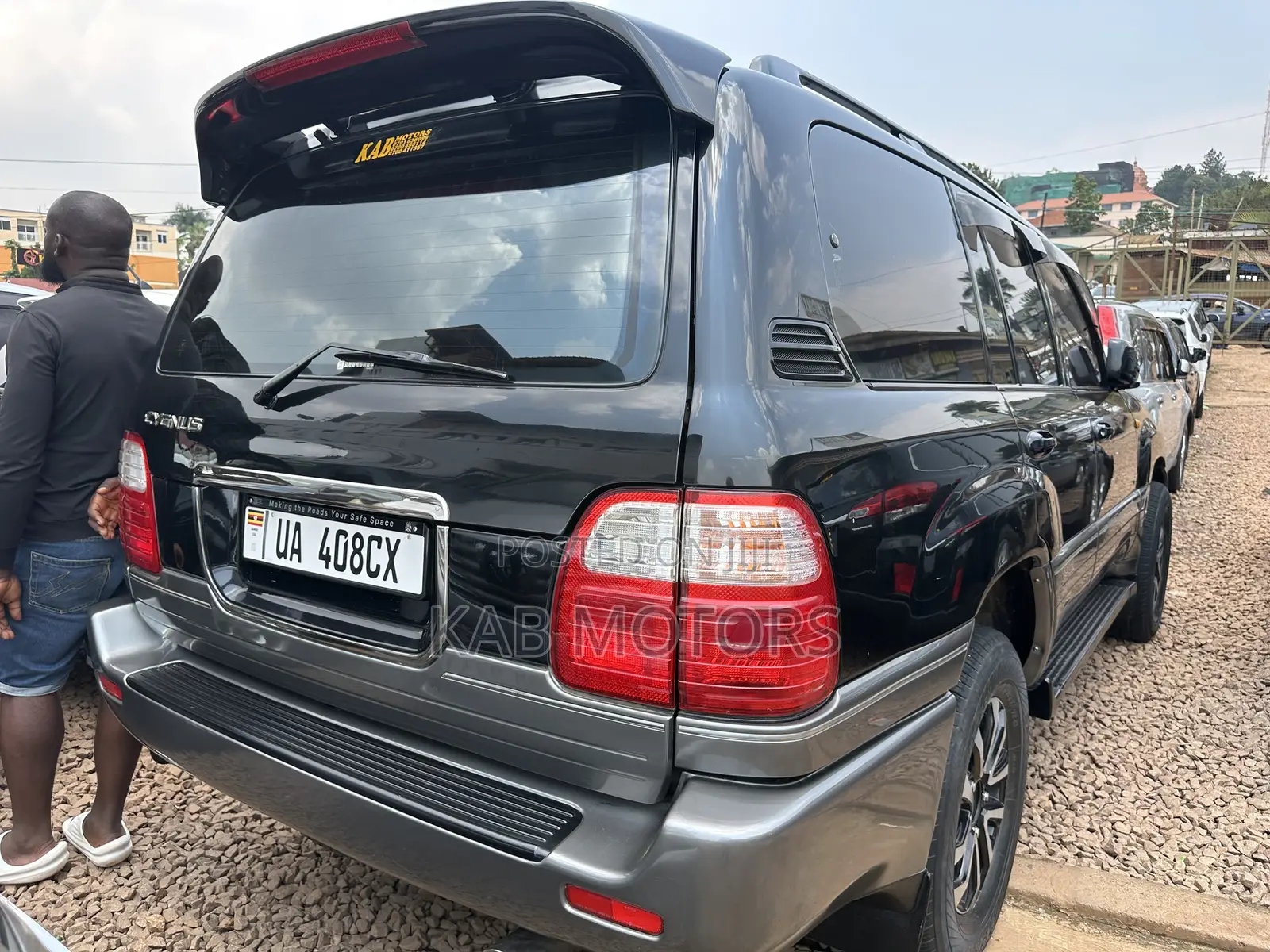 Toyota Land Cruiser Cygnus 4.7 2003 Black