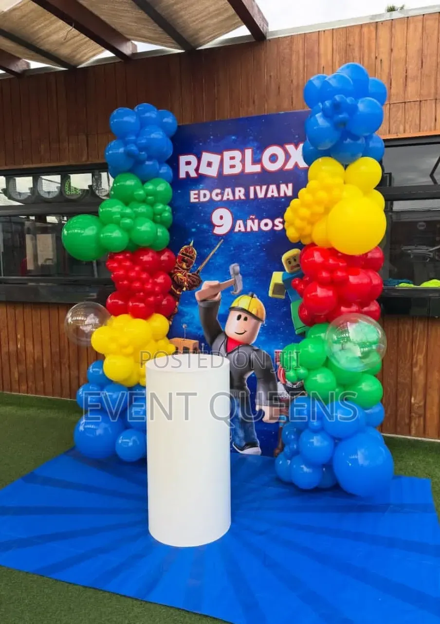 Roblox Theme Birthday Decorations