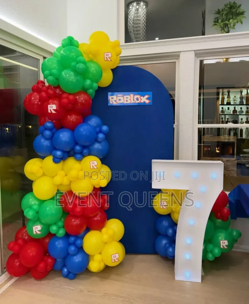 Roblox Theme Birthday Decorations