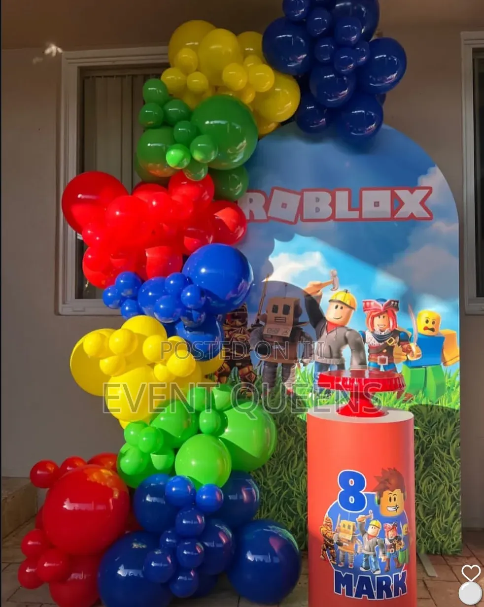 Roblox Theme Birthday Decorations