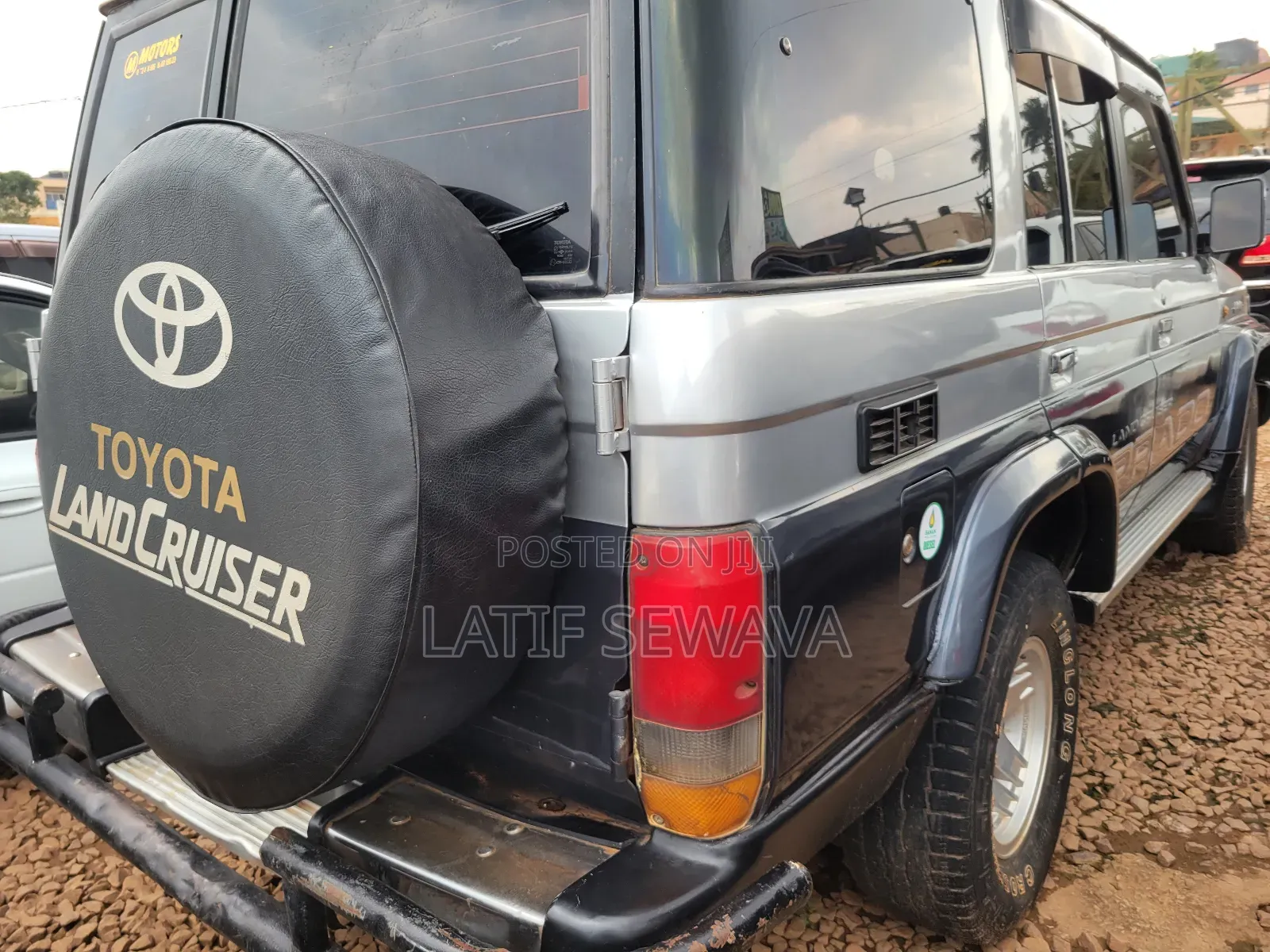 Toyota Land Cruiser 90 1997 Silver