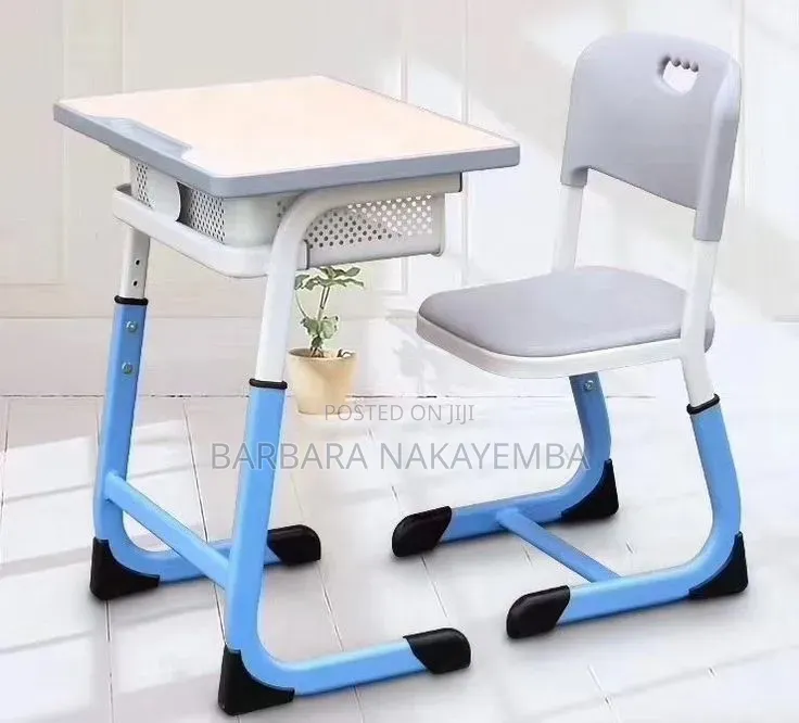 Height Adjustable Desk and Chair
