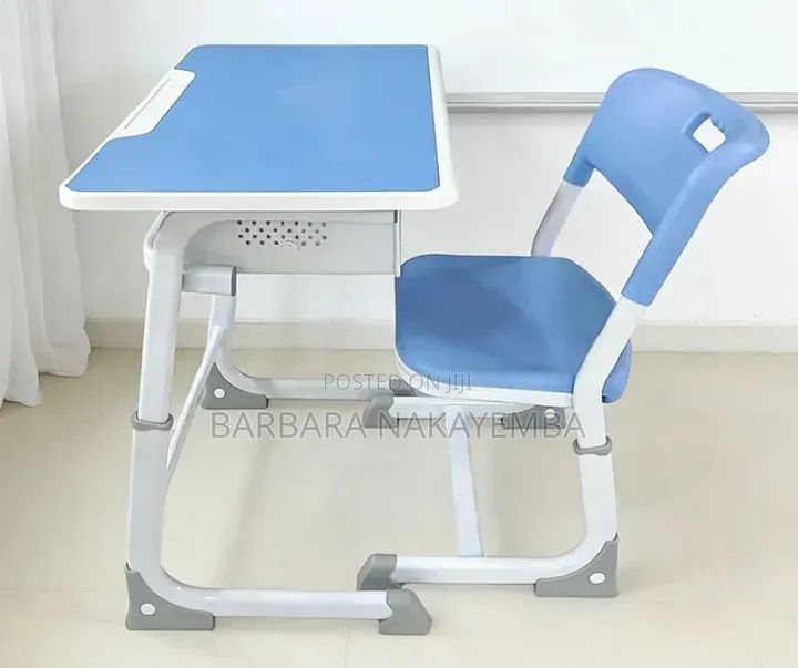 Height Adjustable Desk and Chair