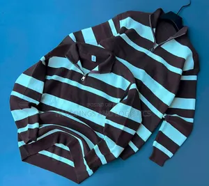 Zip Neck Knitted Sweater