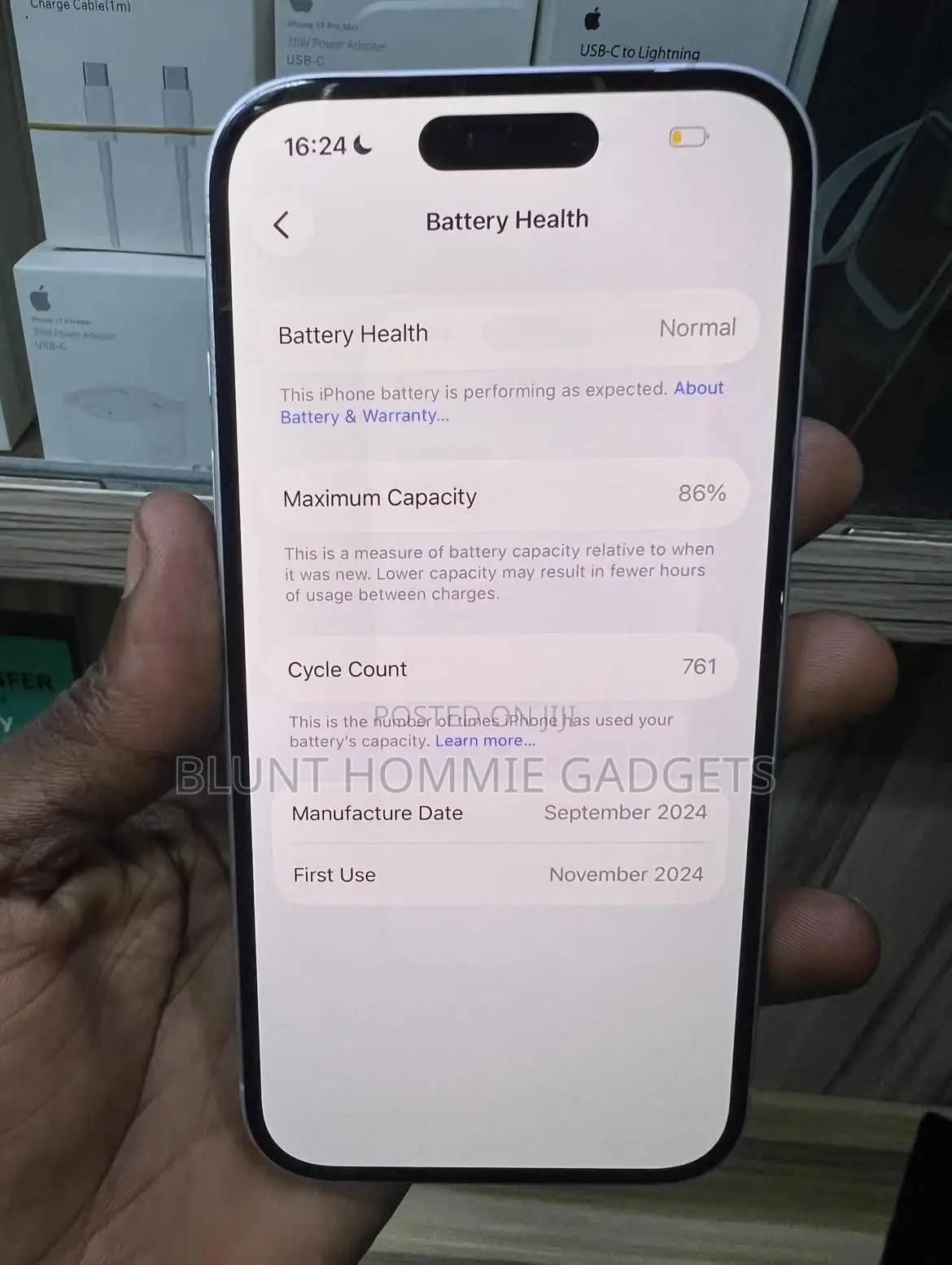 Apple iPhone 16 128 GB White
