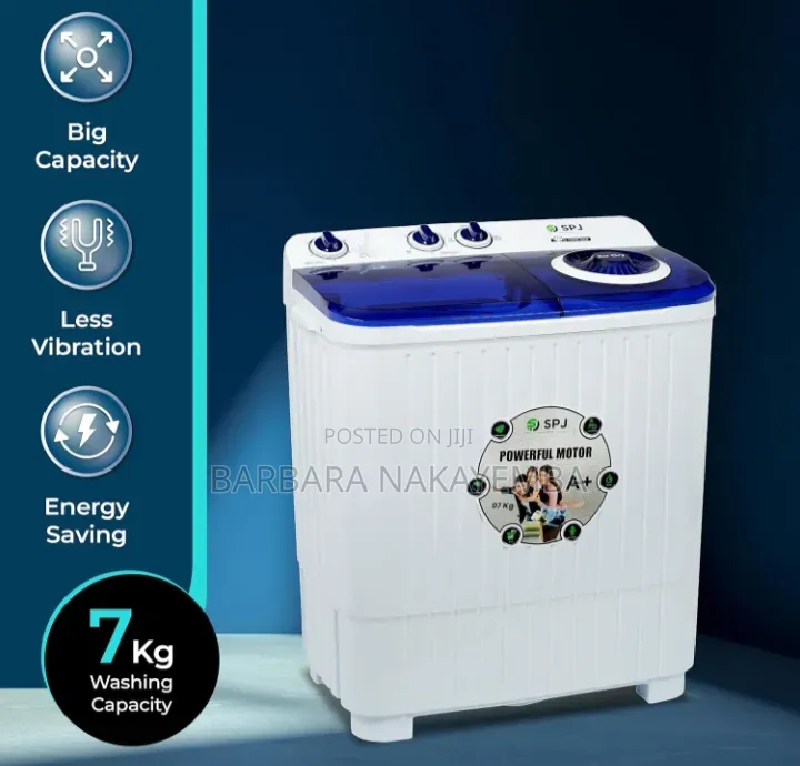 SPJ 7kg Twin Tub Washing Machine