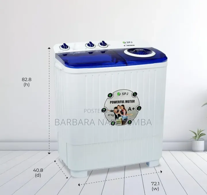 SPJ 7kg Twin Tub Washing Machine