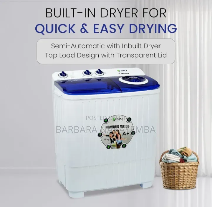 SPJ 7kg Twin Tub Washing Machine