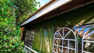 Custom Side-Drop Weather Curtain