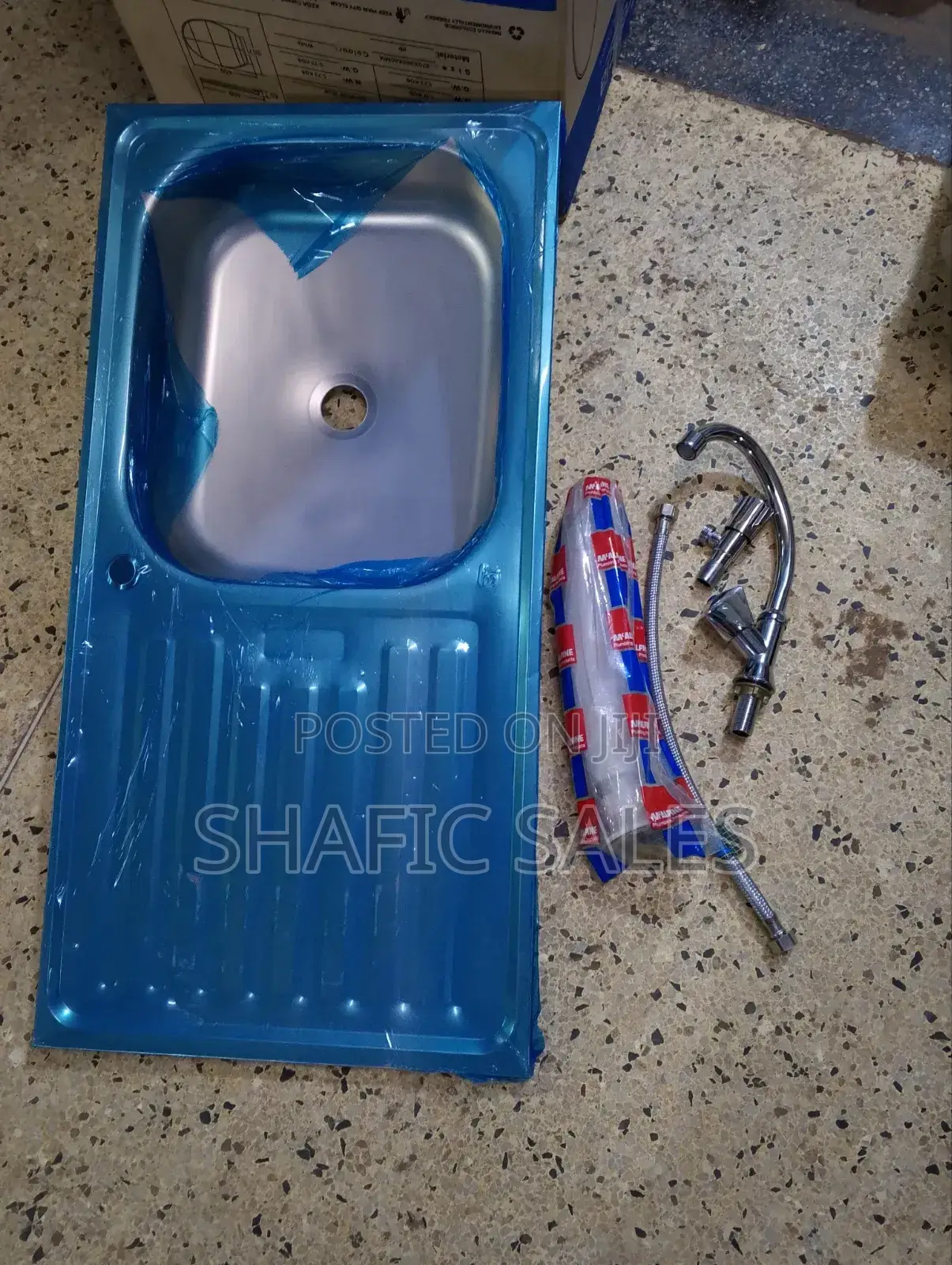 Kitchen Sink Complete Set With Accessories Single /Single Good Quality