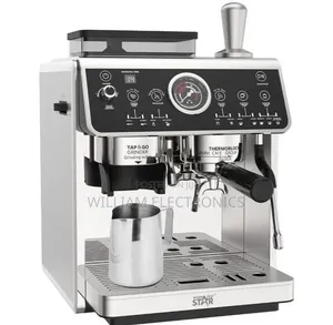 Winningstar 20bar Commercial Espresso CoffeeMaker Machine With Grinder