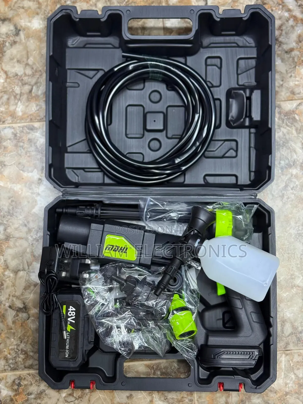 Double Battery Portable Pressure Washer
