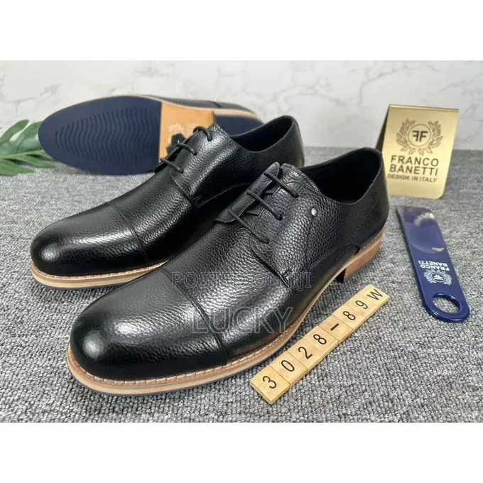 Oxford Wooden Sole Shoes
