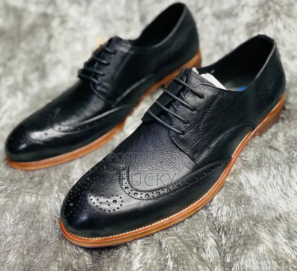 Oxford Wooden Sole Shoes