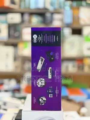 Logar 84 Keys Wireless Mechanical Gaming Keyboard, Purple Switch, RGB