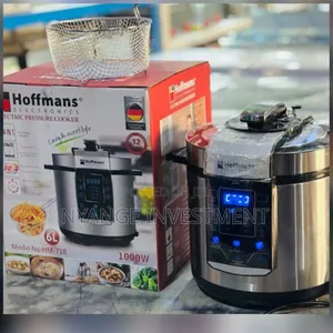 Hoffmans Pressure Cooker With Steamer. 6l Pressure Cooker