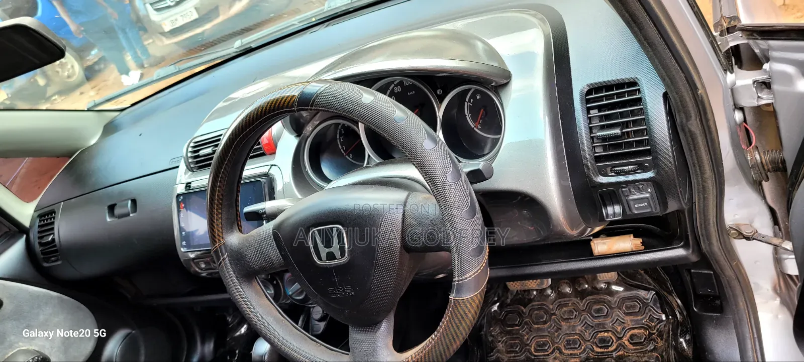 Honda Fit Aria 2004 Silver