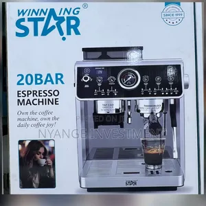 Winning Star ST-9714 20-Bar Semi-Automatic Espresso Coffee Machine