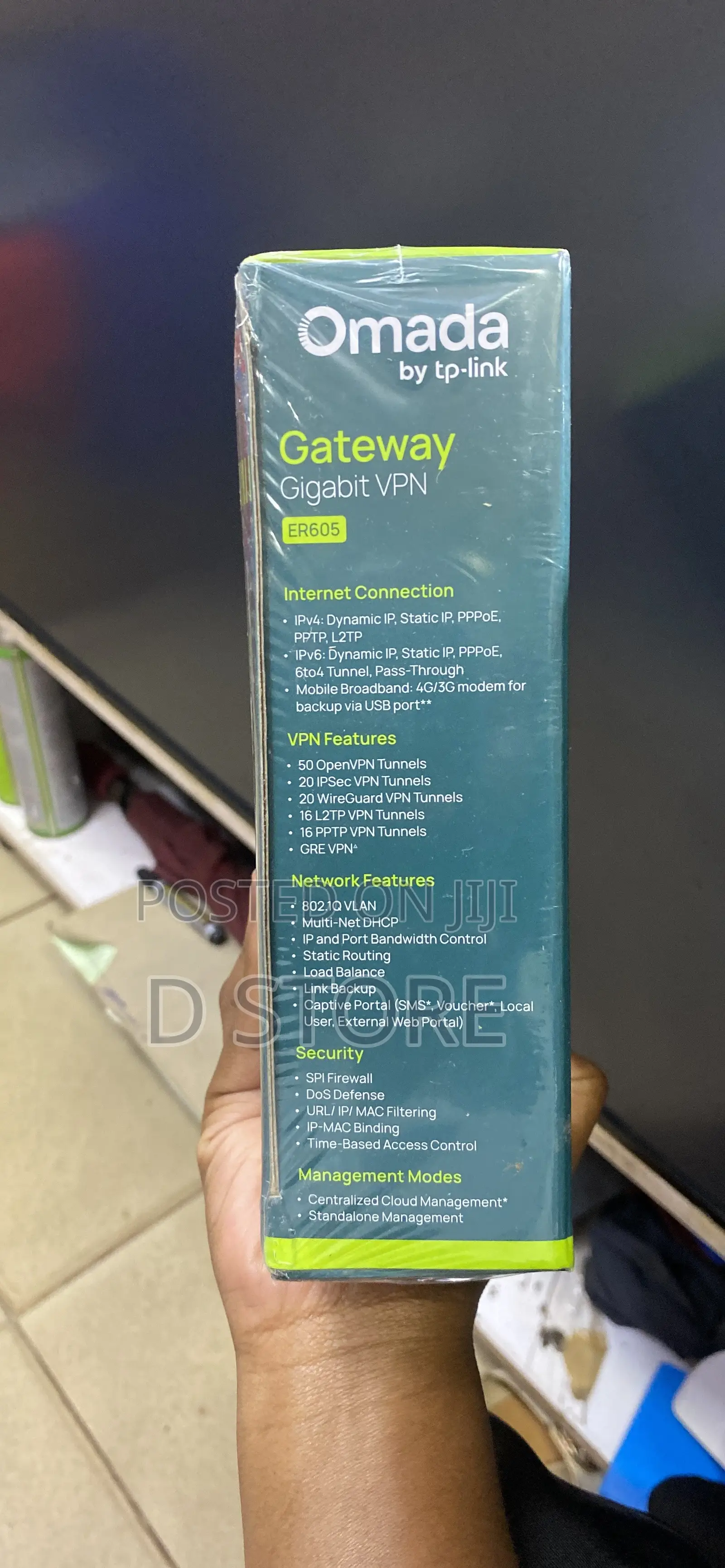 Tplink Omada Gateway Gigabit VPN Router