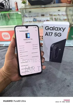 New Samsung Galaxy A17 5G 256 GB Black