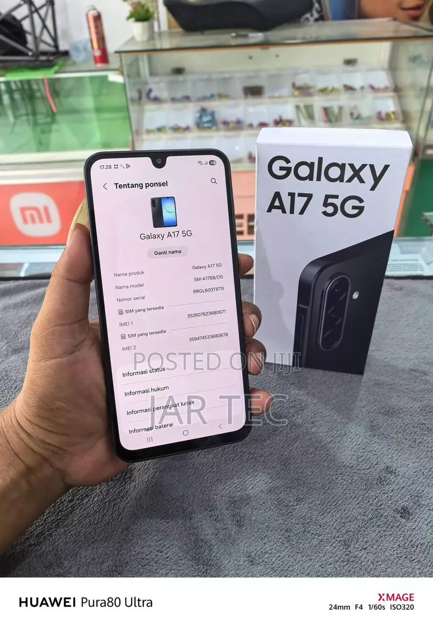 New Samsung Galaxy A17 5G 256 GB Black