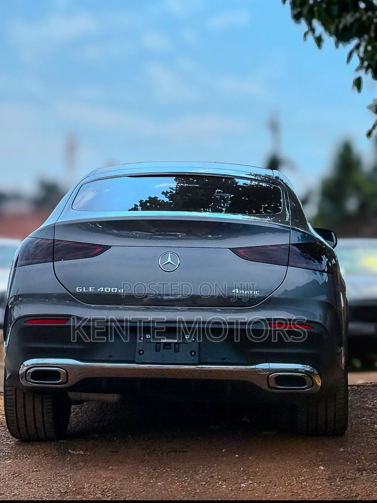 Mercedes-Benz GLE-Class GLE 400d 4MATIC 2021 Gray