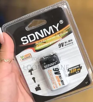 SDNMY 9V Ni-Mh Rechargeable Battery