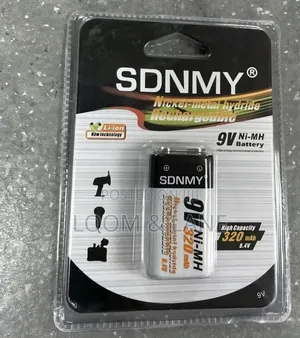 SDNMY 9V Ni-Mh Rechargeable Battery